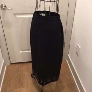 Mango MIDI Skirt With Crystal Trim
